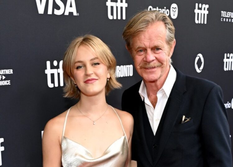 William H. Macy Walks TIFF Red Carpet With Youngest Daughter Georgia