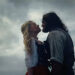 Margot Robbie, left, as Catherine Earnshaw and Jacob Elordi as Heathcliff.