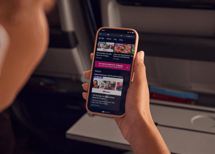YouTube Coming to Delta Airlines Planes Seatback Video Players