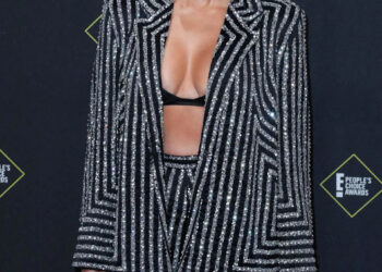 Kourtney Kardashian at the 2019 E! People's Choice Awards