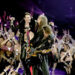 Yungblud, Steven Tyler and Joe Perry perform during the 2025 MTV Video Music Awards.