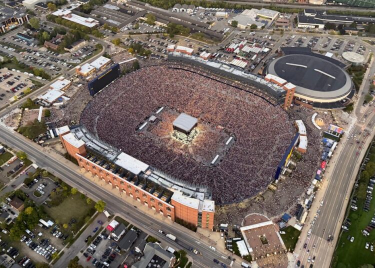 Zach Bryan, massive crowd kick off new era at Ann Arbor's Big House
