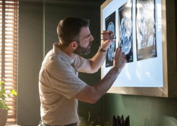 Zachary Quinto stars as Dr. Oliver Wolf on NBC's "Brilliant Minds." The medical drama's second season premiered on NBC Sept. 22.