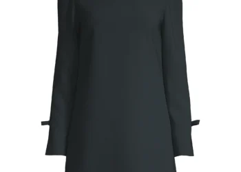 Lily Long-Sleeve Shift Dress