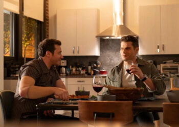 Oliver Stark as Buck and Lou Ferrigno Jr. as Tommy in '9-1-1' Season 7 Finale "All Fall Down"