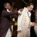  Theo Wargo/WireImage Actor Leslie Odom, Jr. (L) and actor, composer Lin-Manuel Miranda (R) perform on stage during
