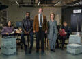 Izuka Hoyle, Dipo Ola, David Mitchell, Dorothy Atkinson, and Dipo Ola, and Gerran Howell in 'Ludwig'