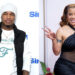 (L-R) Ne-Yo and Keyshia Cole.