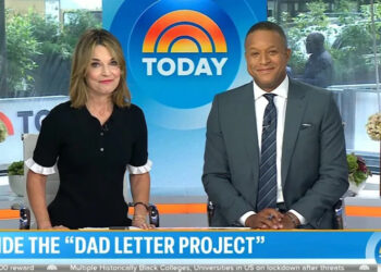 Savannah Guthrie and Craig Melvin on the September 12, 2025, episode of NBC's 'Today.'