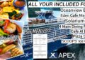 Celebrity Apex 2025 – ALL the food they include