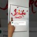 “Ishika” Best Handwriting in the world #trending #ytshorts #artist #calligraphy #name #magic #pen
