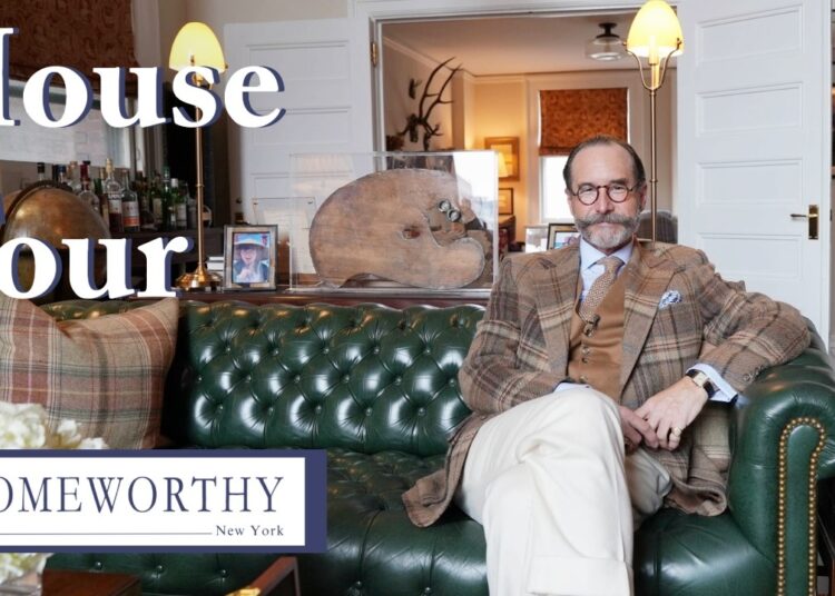 NYC APARTMENT TOUR | Renowned Portrait Artist’s Stunning Home in the Historic National Arts Club