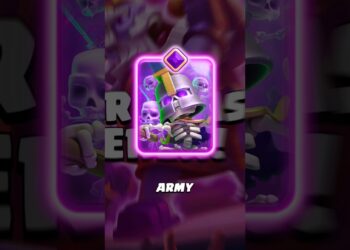 New Skeleton Army + Royal Ghost Evolution #clashroyale