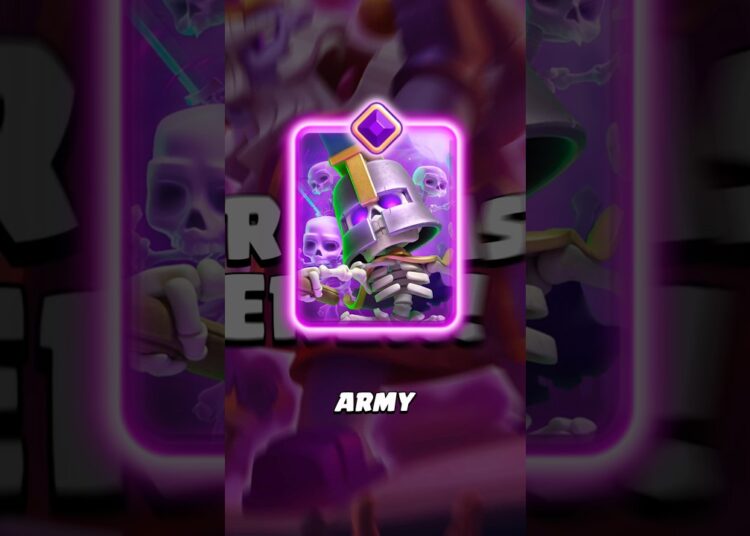 New Skeleton Army + Royal Ghost Evolution #clashroyale