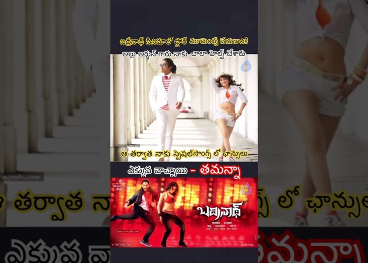 #alluarjun #tamannaah #badrinath #cinema #movie #bunny #celebrity #telugu#telugumovie#shortsfeed