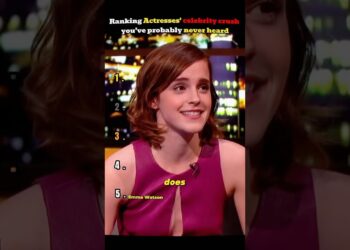 Ranking Actresses’ celebrity crush you’ve probably never heard. #ArianaGrande #EmmaWatson #celebrity