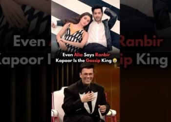 Even Alia Says Ranbir Kapoor Is the Gossip King😂Karan Johar #aliabhatt #aliabhatt #bollywoodsongs