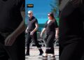 pierce Brosnan and Keely shaye smith walking style 😍🤩 #shorts #celebrity
