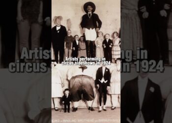 Artists performing in circus sideshows in 1924 #history #by #art