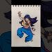 stickman to anime drawing #sketch #drawing #animedrawing #art #anime #animeedit #demonslayer #muzan