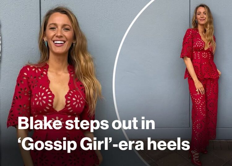 Blake Lively steps out in ‘Gossip Girl’-era Chanel heels from 2009