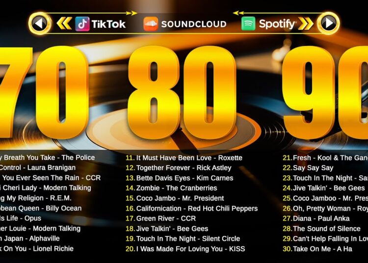 Best Music Hits 70s 80s 90s Playlist – Greatest Hits 70s 80s 90s Oldies Music 1886 – Music Hits 80
