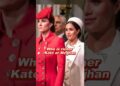 Who is richer？ Kate or Meghan #kate #meghan #william #harry #royal #fyp