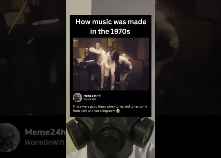 How music was made in the 1970s.