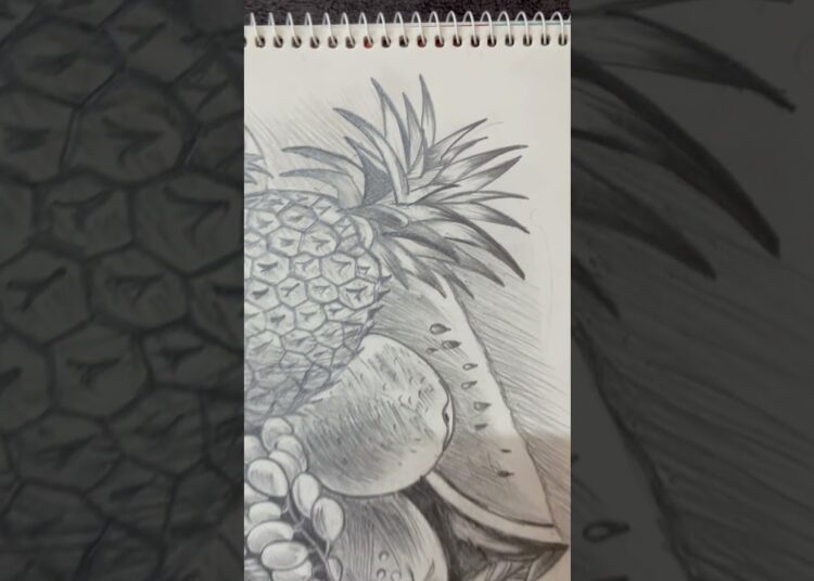 Fruit Basket #art #artist #shorts #ytshorts #artwork