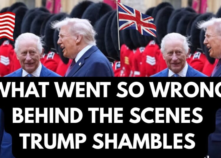 MEGA ROYAL EMBARRASSMENT WITH TRUMP IN LONDON & WINDSOR ..SHOCK #TRUMP #royal #news