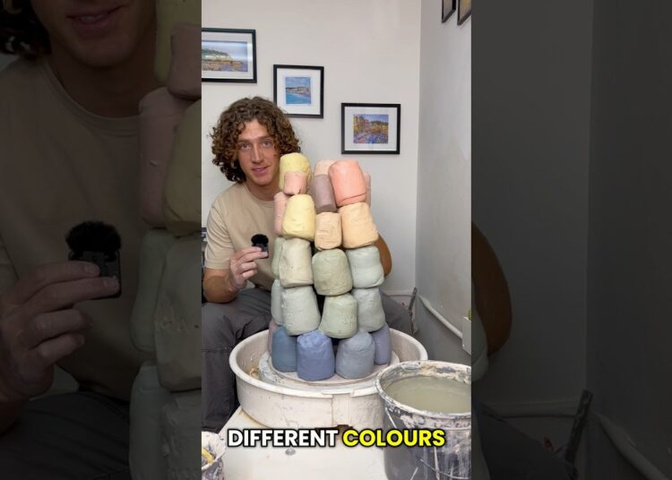 All my colored clays!! #artist #story