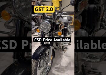 CSD Price Available GST 2.0 Royal Enfield Bullet 350 Batallion Black 2025