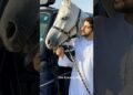 Fazza and his white horse—royalty meets loyalty. #youtube #dubai #viral #trending