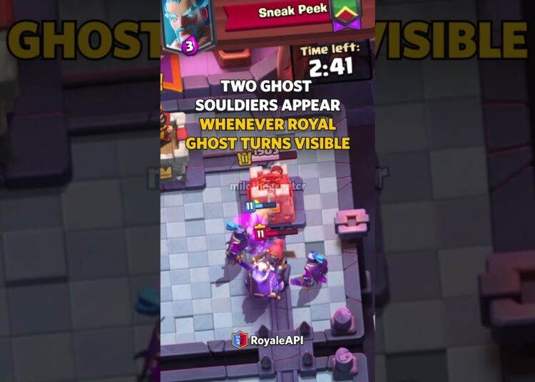 Royal Ghost Evolution – October 2025 – #clashroyale #royaleapi
