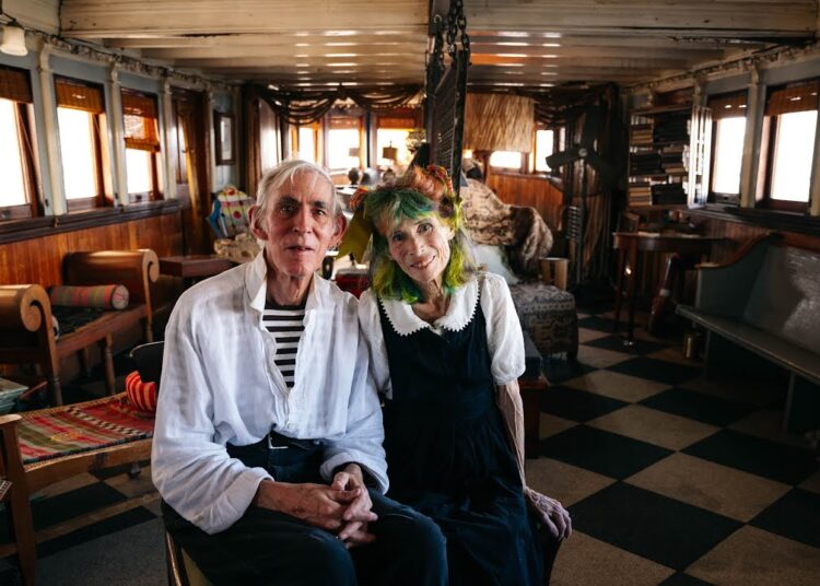 This Artist Couple Lives on the Last Ellis Island Ferry Boat