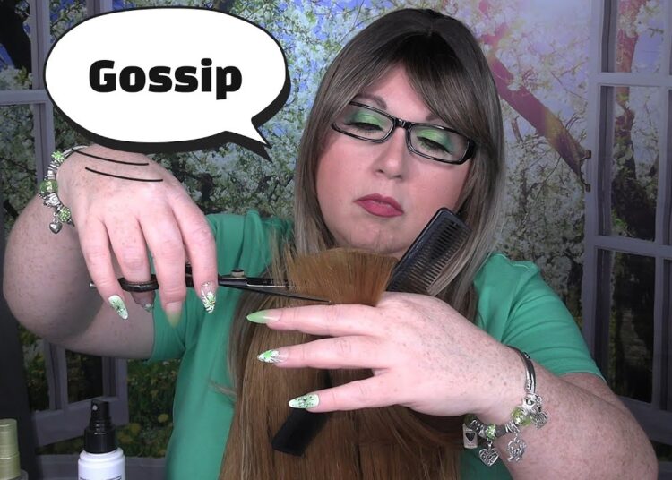 ASMR Hair Salon Roleplay (Wet Haircut, Hair Straightening, Gossip, Spray) Real Hairdresser Vibes