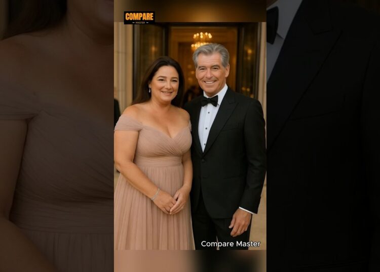 Pierce Brosnan & Keely Shaye Smith Shine at Luxury #shorts #hollywood #celebrity