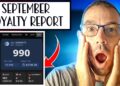 🚀 September Royalty Report + NEW Income Stream💰