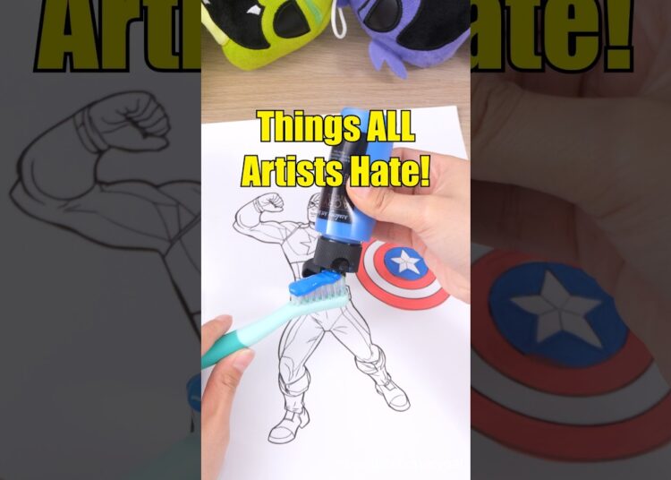 Things Every Artist Hates! ☠️☠️ #shorts