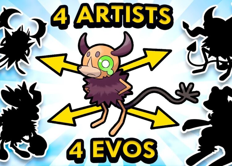 4 Artists Design Evolved Forms for my Pokemon 4