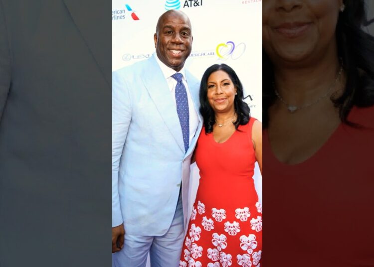 Magic & Cookie Johnson: 30+ Years & 2 Kids #celebrity #shorts #hollywood