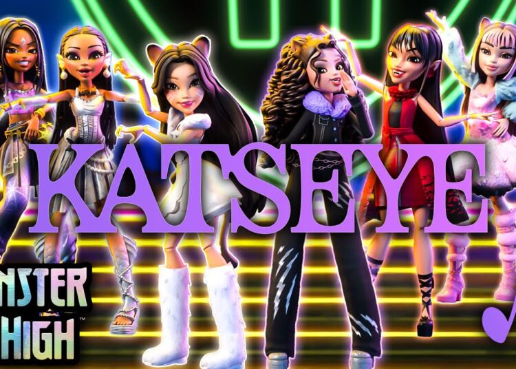 “Fright Song” ft. KATSEYE | Official Animated Music Video | Monster High