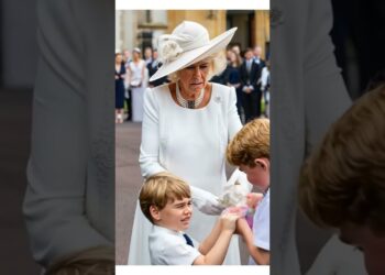 Queen Camilla punishes naughty George and Louis #royal #princewilliam #katemiddleton #princelouis