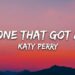 Katy Perry – The One That Got Away (Lyrics)