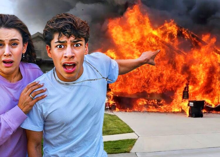 The Royalty Family HOUSE is on FIRE.. 🔥