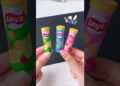 DIY cute lays chips #shorts #tonniartandcraft #art #diy #craft  #handmade