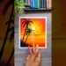 ✨ Easy Sunset Scenery Drawing 🌅 | Oil Pastel Art for Beginners  #art #drawing