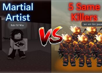 Martial Artist Vs 5 of Every Killer in Forsaken (Roblox Forsaken)