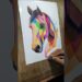 horse drawing  finel part #shorts #art #artist #penting