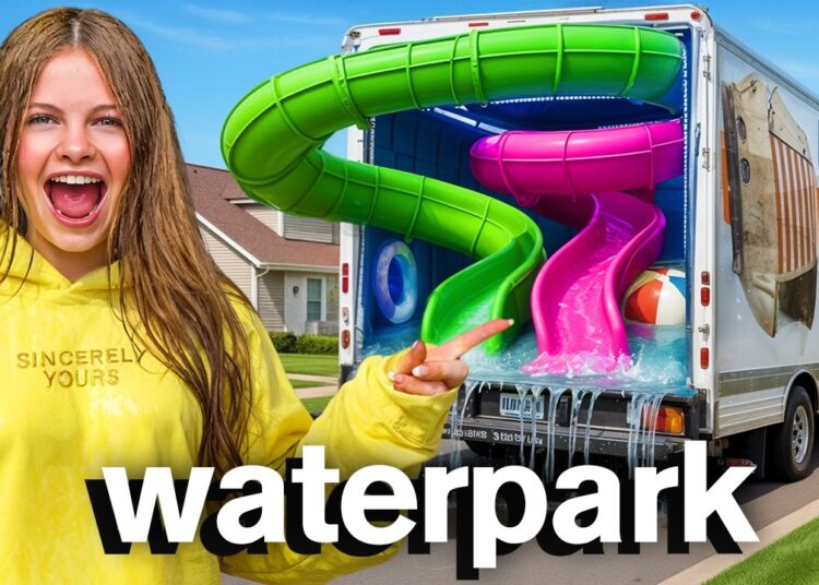 I Built a WATERPARK in a Truck